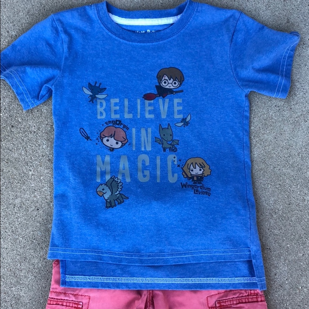 Harry Potter Believe In Magic Hermione Ron Shirt